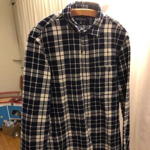 J crew flannel with elbow pads like new